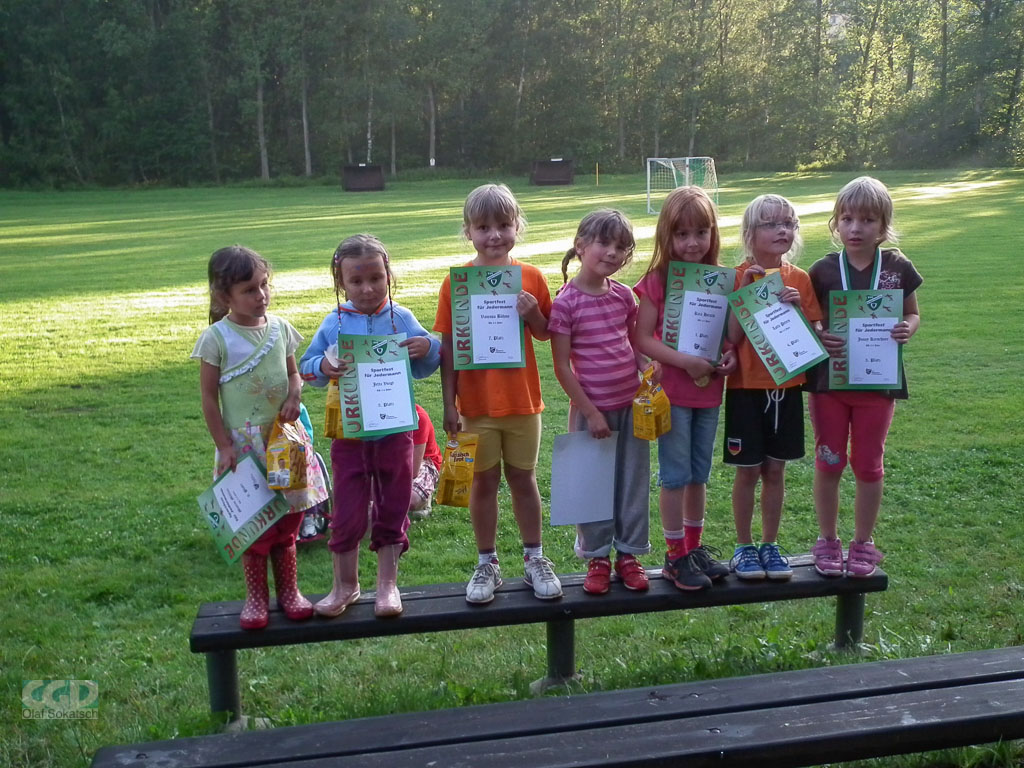 Sportfest 2012 Siegerehrung