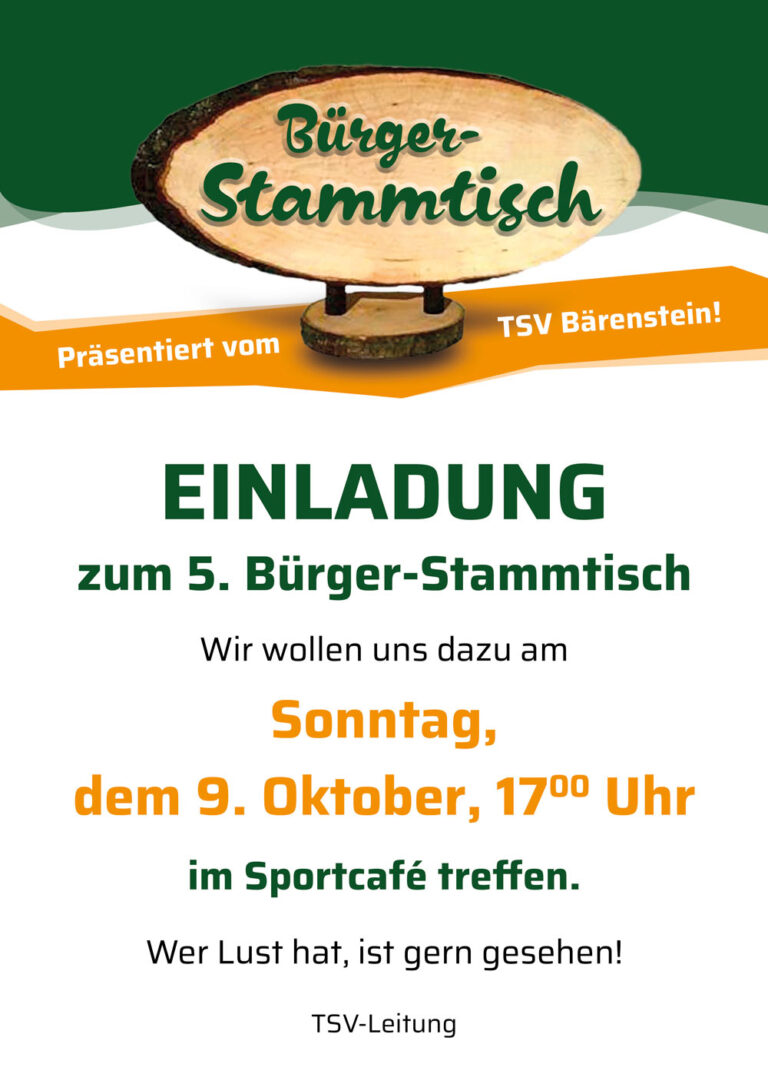 Bürger-Stammtisch